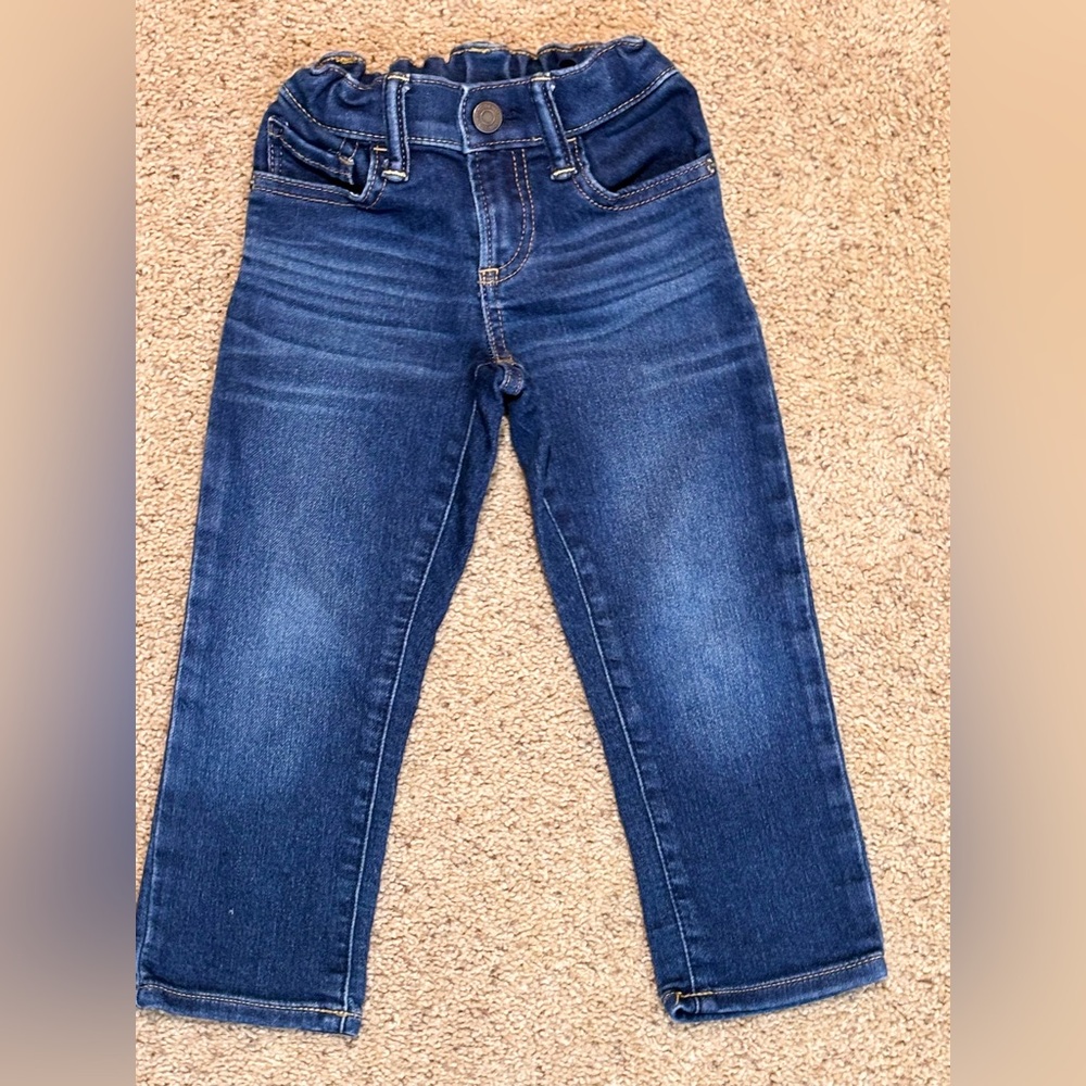 Gap Kids Blue Denim Jeans, size 3T slim.
